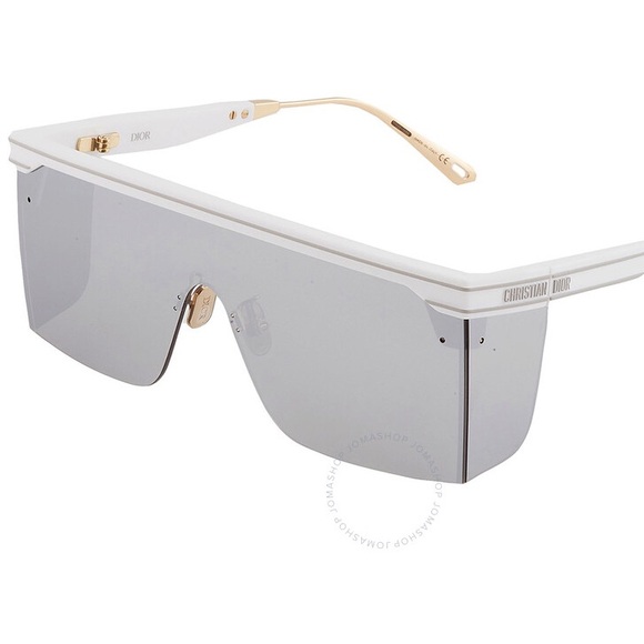 NWOT Christian Dior Smoke Mirror Shield Sunglasses - Picture 4 of 8